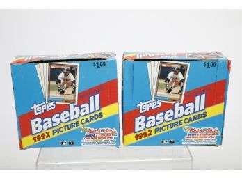 1992 Topps Baseball Cello  Packs - 2 Boxes