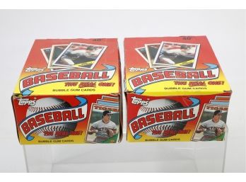 1988 Topps Baseball - 2 Wax Pack Boxes