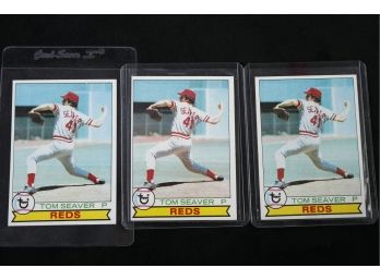 1979 Topps Baseball - Three Tom Seaver Cards #100 NM-Mint