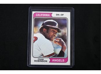 1974 Topps Baseball - Frank Robinson #55 -- NM-Mint