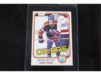 1981 O-Pee-Chee Hockey - Wayne Gretzky - 3rd Year Card - NM-Mint