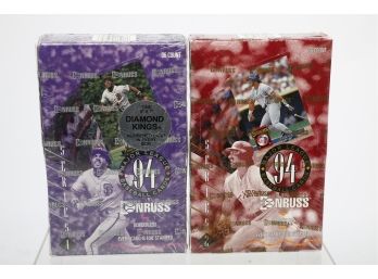 1994 Donruss Wax Packs In Factory Sealed Boxes (1) Series 1 & (1) Series 2