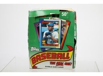 1990 Topps Baseball Wax Packs In Factory Box