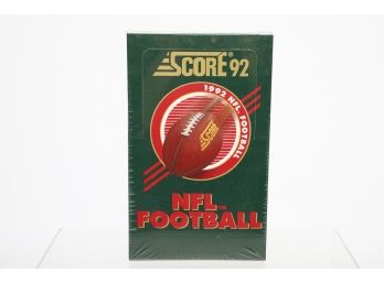1992 Score Football Wax Pack Box