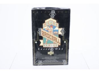 1993 Upper Deck Baseball Series 1 - Factory Sealed Wax Box