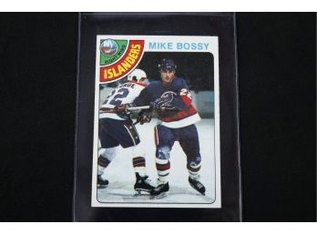 1978 Topps Hockey - Mike Bossy Rookie #115 - NM-Mint