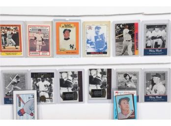 Lot Of 48 Mickey Mantel Cards