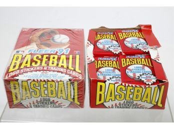 1991 Fleer Baseball Wax Packs