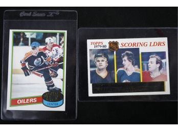 1980 Topps Hockey - Gretzky #250, Dionne, Gretzky, Lafleur #163 - NM-Mint