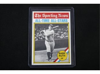 1976 Topps Baseball - The Sporting News - Babe Ruth #345 - NM-Mint