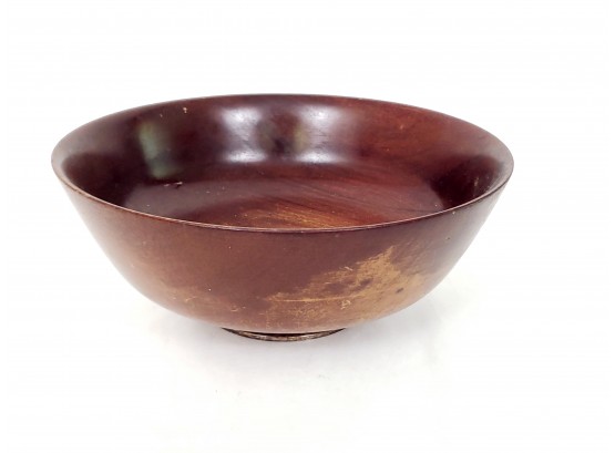 Revere Silversmiths Wooden Bowl Designed By Richard Hudson