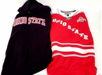 Ohio State Jersey Steve&barry's And Hoodie Sweatshirt New With Tags