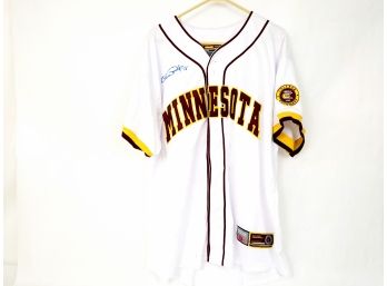 Signed Minnesota Gophers 1992 #31 Baseball Jersey Original College Equipment With Tags