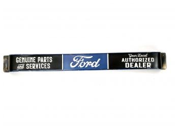 Ford Door Push Sign. New