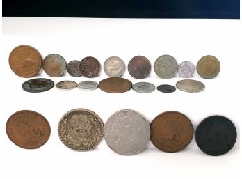 Mixed Lot Of Foreign Coins