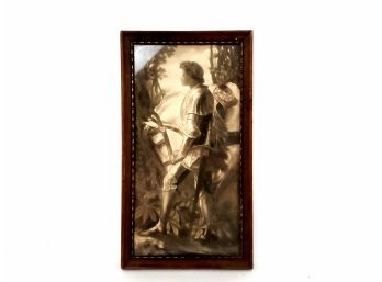George Frederic Watts 'Sir Galahad' Antique Print Renaissance Style Artwork