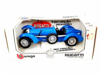 Burago Die-Cast Bugatti Type 59 1934 In Box