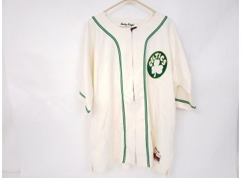 Body Rags Boston Celtics 1986 NBA Champions Zip Up Jersey New With Tags