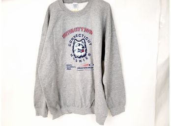 Connecticut Huskies Motor City Bowl 2004 Sweatshirt New With Tags