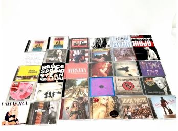 Large Lot Of 30 CDs Including Tom Petty Nirvana The Beatles And Many More