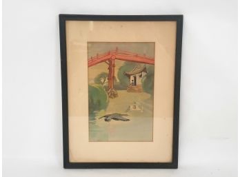 1939 Chinese Print Cyrus Leroy Baldridge Framed Print