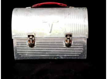 Antique Thermos Brand Aluminum Lunchbox