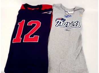 NFL New England Patriots Brady Long Sleeve Jersey And Patriots Super Long Sleeve T-shirt New With Tags
