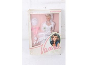 Vanna White Barbie Doll W/Wedding Dress 1991