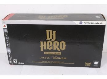 DJ Hero Renegade Edition Bundle PS3 2009 Ft Eminem & Jay-Z PlayStation 3