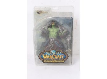 2007 World Of Warcraft Series 1 Orc Shaman Rehgar Earthfury Action Figure New