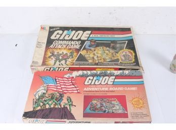 Vintage Gijoe Command Attack Game & Adventure Board Game