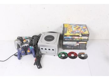 Nintendo Game Cube System With 14 Games