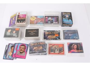 Group Of Star Trek Trading Card Sets And Cards 1970s Etc.