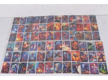 Group Of 1994 Marvel Masterpiece Cards *see Pictures* Aprox 140 Cards