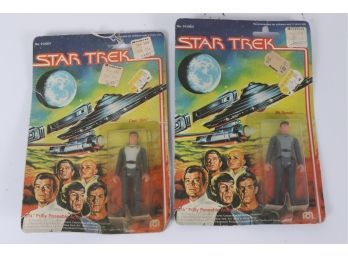 1979 Mego Star Trek The Motion Picture Captain Kirk & Spock  3.75' Action Figure Sealed