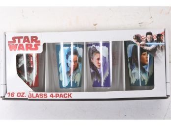 Set Of 16oz Star Wars Glasses 4 Pack