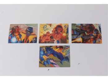 Group Of 1994 Fleer Ultra X-Men Foil Insert Cards *rare*