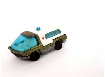 1969 Red Line Hot Wheels Ambulance