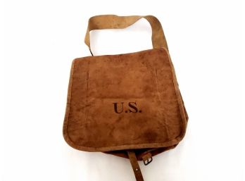 Vintage U.s. Army Canvas Shoulder Bag