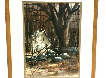 Gary Shepard Signed Watercolor Painting