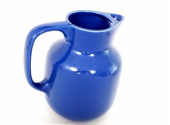 Vista Alegre Blue Ceramic Pitcher