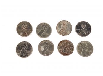 8 1943 P Steel Pennies