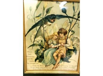 Framed Page From Early Thumbelina