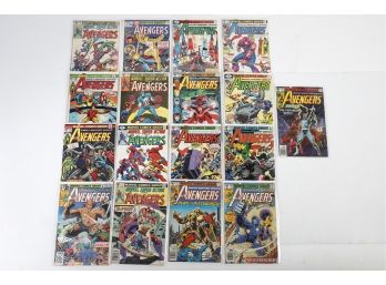Lot Of 17 - Marvel Comics - Avengers - .30c-.40c Issues