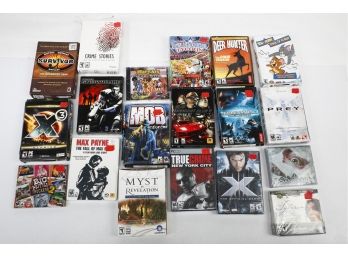 Large Group Of PC Games