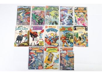 Lot Of 13 - Assorted DC Comics - .12c Books And Up.