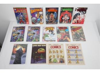 14 Miscellaneous Comic Books