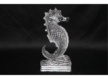 Waterford Lead Crystal Seahorse Sculpture