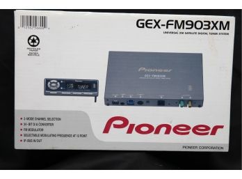 New, Open Box ~ Pioneer GEX-FM903XM Universal XM Satellite Digital Turner System
