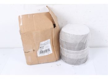 Case Of Flat Board Lids For 7' Round Containers, 500 /Carton